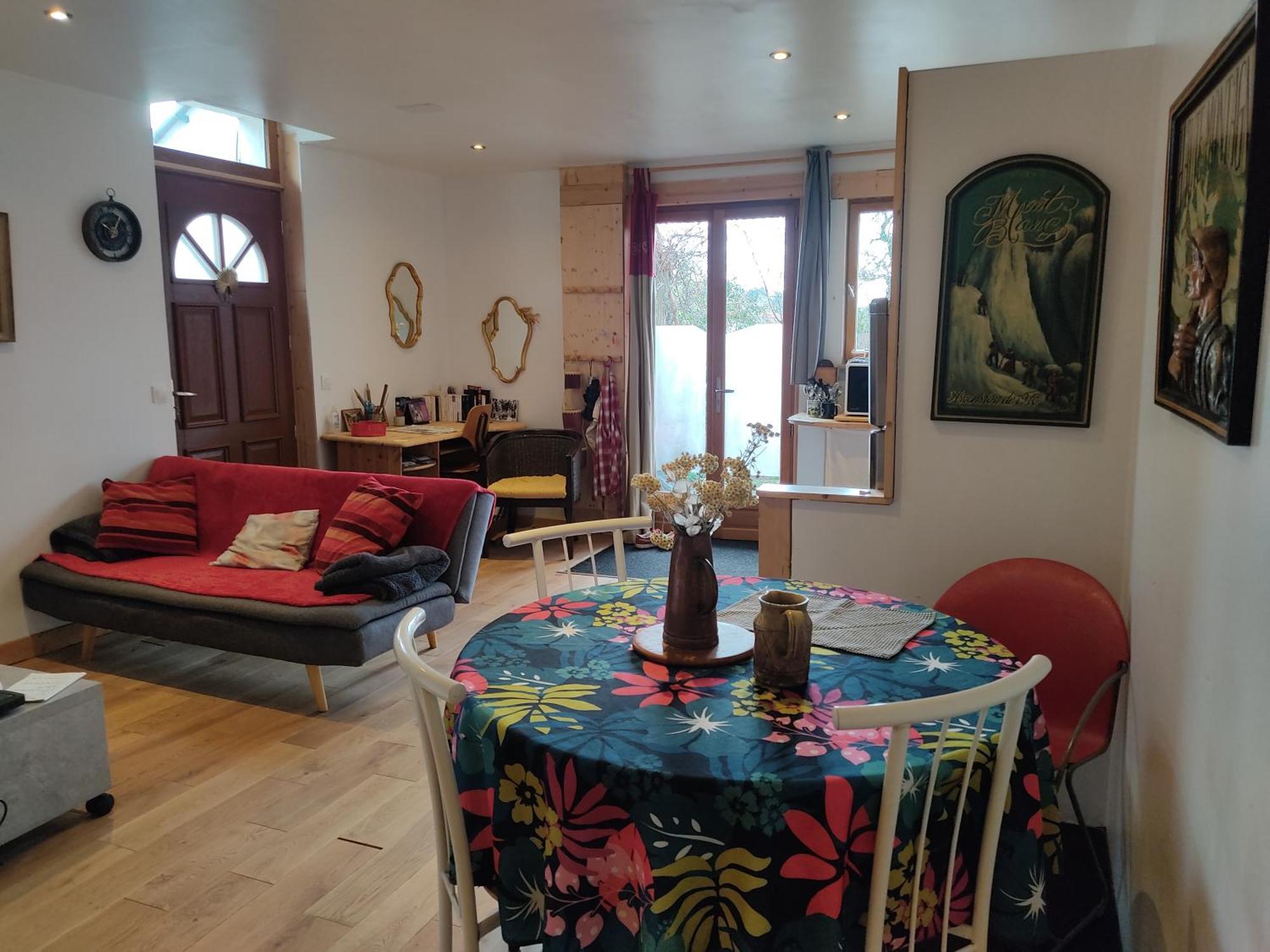 Appartement Cosy, Au Calme, Axe Annecy - Geneve Villy-le-Pelloux Екстериор снимка
